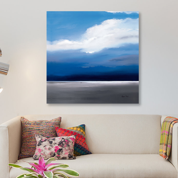 « infinity i », impression sur toile, H 12 po x l 12 po x P 0,75 po, Pas de tapis, Toile tendue