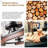 6-Light Wooden Circle Wagon Wheel Chandelier