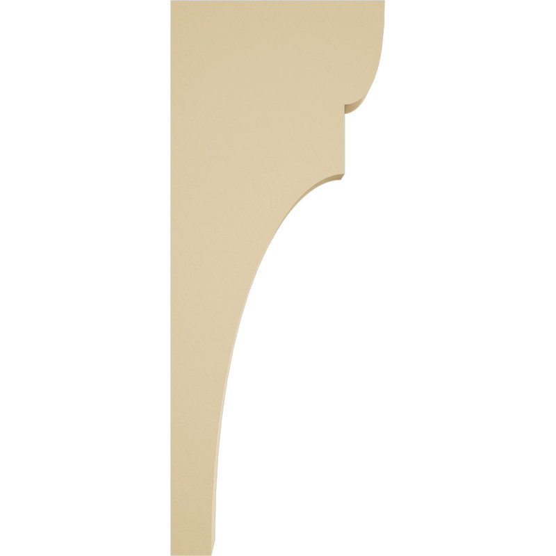 Corbeau en uréthane Yorktown Signature, brun clair apprêté, H 26 po x l 4 po x P 10 po