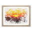 Sunset over Sequoia National Park Watercolour - Picture Frame Graphic Art Print-56740910-56740905