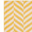 Braun Chevron Yellow Area Rug-595247506