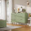 Commode de rangement cannelée à 6 tiroirs-1779918187