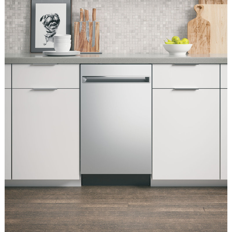 18" 47 dBA Built-in Dishwasher with Sanitize Cycle, Stainless Steel