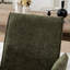 Chaise pivotante rembourrée avec pieds en métal-740783751