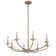 Mercer41 Lobianco - 12 Lights Chandelier In Ashen Gold Finish