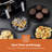 Geepas Vortex 9L Dual Basket Air Fryer Family-Sized 10-In-1 Digital Convection Air Fryer