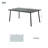 Rosenell Rectangular Outdoor Dining Table