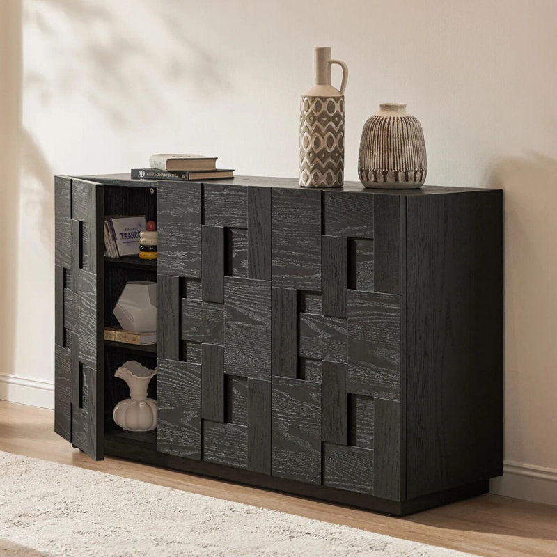 Buffet américain de style minimaliste rétro