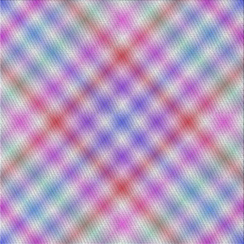 Tapis violet / bleu, Carré 8 pi