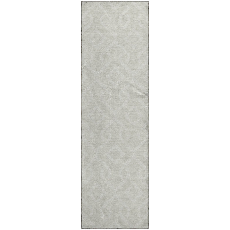 Premium Machine Washable Cerrito Ivory Rug, Runner 2'3" x 7'6"