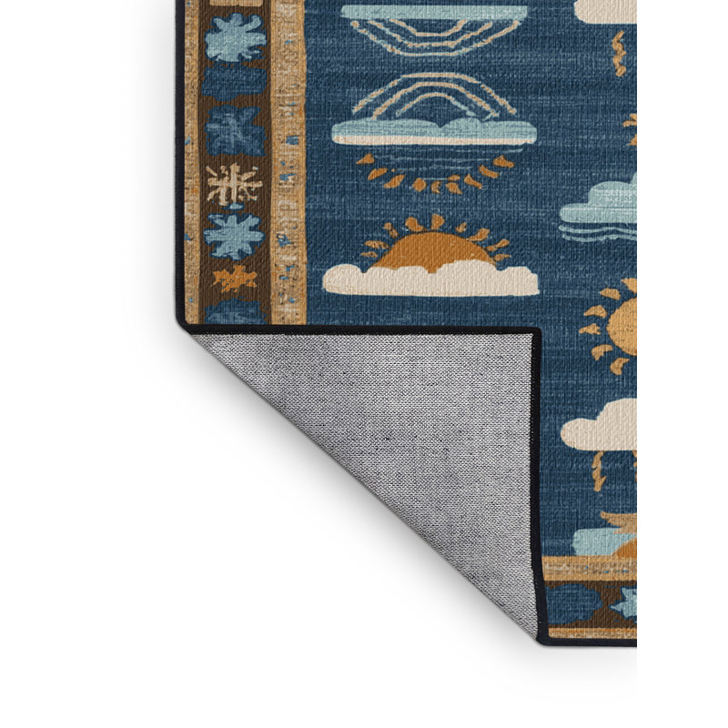 Washable Marine Weather Plus Coastal Area Rug, Rectangle 3' x 5'