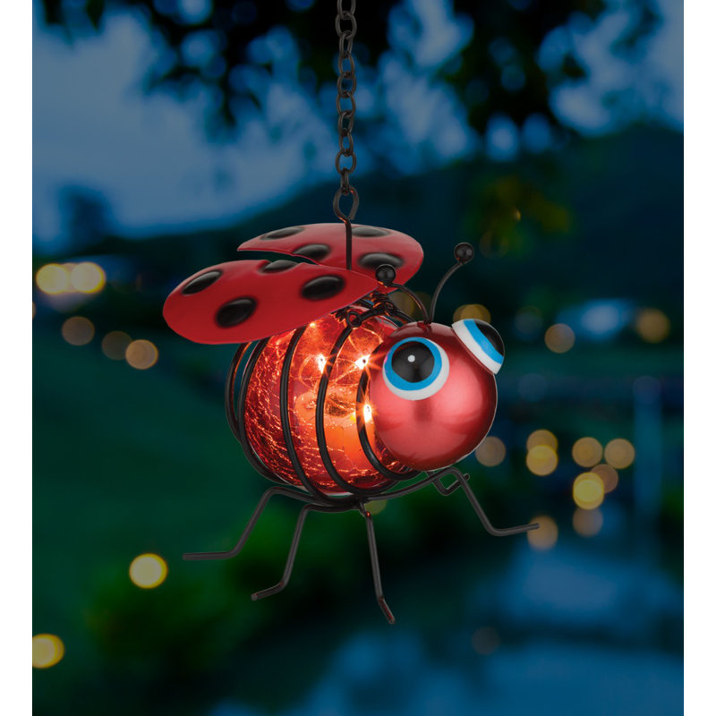 Mini lanterne solaire coccinelle