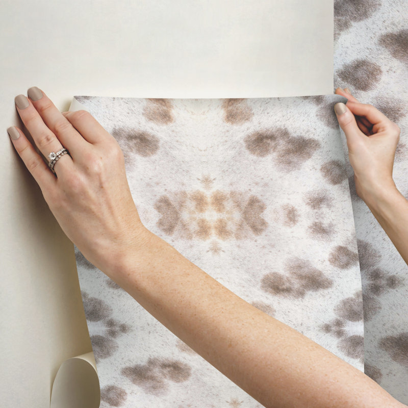Abstract Vinyl Peel & Stick Wallpaper Roll