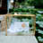 Ieremia Glass Card Box or Gift Display Box with Heart Lock