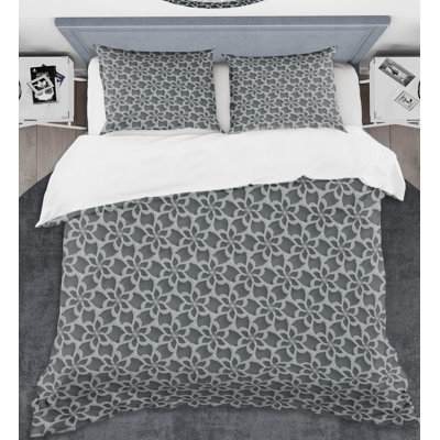 Ensemble de housse de couette Mid-Century Luxury Metallic s IV