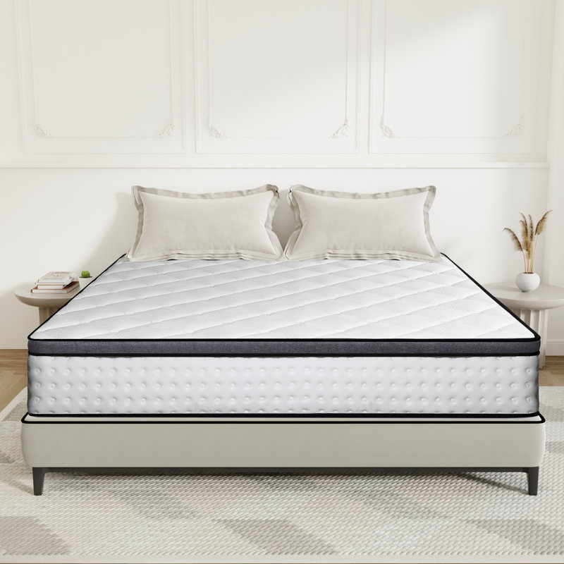 Medium Hybrid Mattress with Individually Pocket Springs, 12", Full/Double