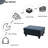 Faux Leather Ottoman-1103851049-1103851054