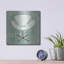 Luxe Metal Art 'Retro Chair 4 Settle'  by Michael Mullan Metal Wall Art-102872905