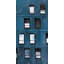 Urban building - 24"x48" Framed canvas