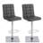 Swivel Upholstered Adjustable Height Counter Stool-19916904