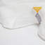 Panneau de rideau simple transparent Aneurin