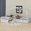 Lit plateforme simple avec 3 tiroirs-156020523