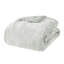 Twin/Twin Xl Comforter In Grey With Crushed Velvet And Warmth