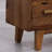 Solid Old Elm Wood Console Cabinet