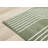 Fresno Green Cream Curved Lines Area Rug-112014111