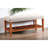 Charla Fabric & Oak Finish Bench-1728011599