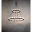 Lustre 36 lumières à deux niveaux Nashyla