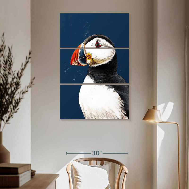 Brampt Clive The Puffin, 65" H x 42" W