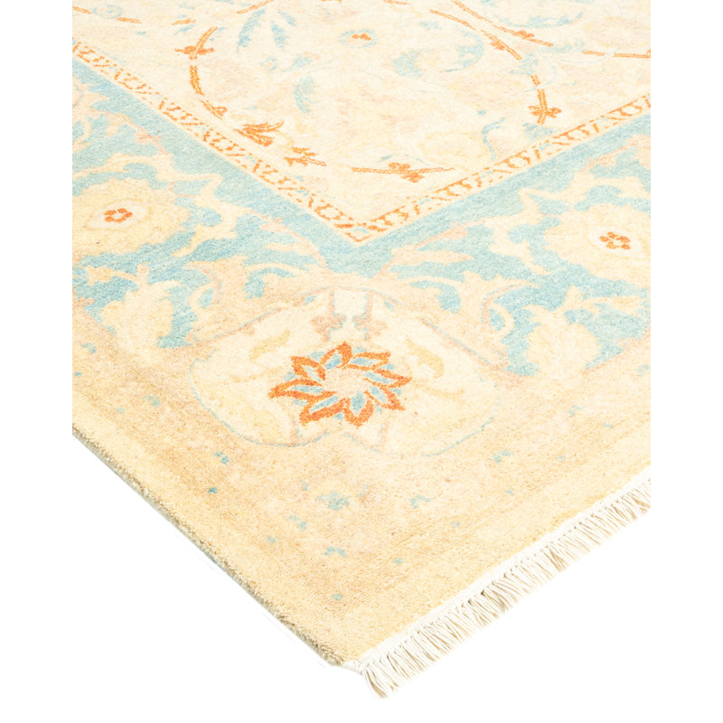 Classic One-of-a-Kind 6' 3" X 8' 10" Hand Knotted Area Rug