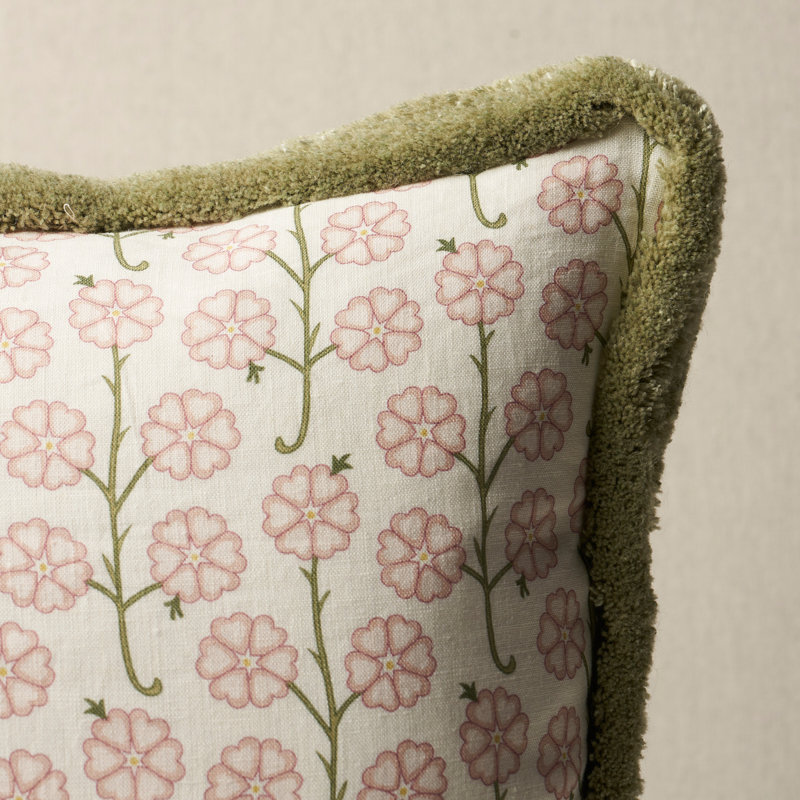 Schumacher x Neisha Crosland Gardenia Pillow
