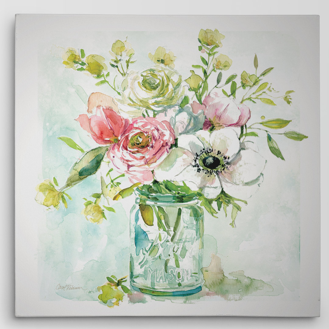 " Asbury Garden Belle Bouquet II " Winston Porter 