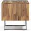 Moderne - table de bout - blé doré vieilli-120004147