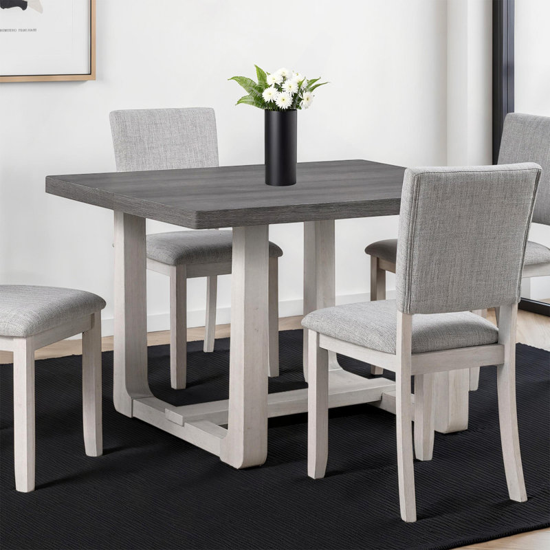 Table de salle à manger 1Pc, Gris