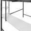 Lit mezzanine double avec bureau et tablettes Axel-1411535639