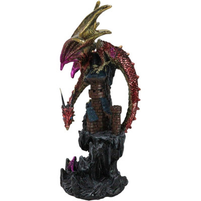 Figurine Sentinel Dragon on Rocky Mountain