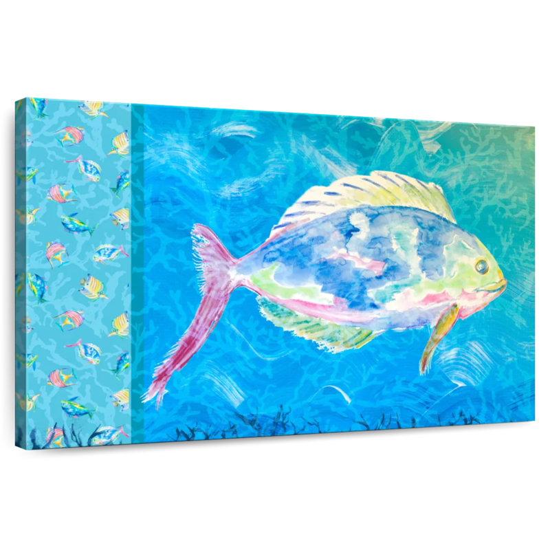 Under The Sea I, 20" H x 30" W