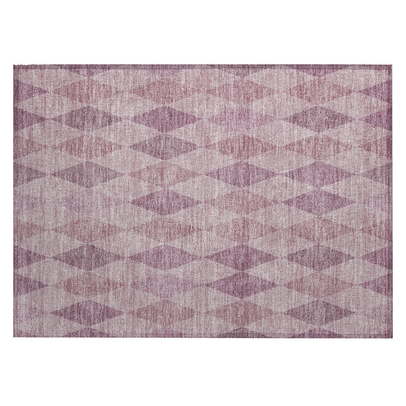 Clintonville Geometric Indoor / Outdoor Rug, Rectangle 1'8" x 2'6"