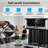 AIRMSEN 12-Cup Programmable Dual Coffee Maker – Single Serve Machine for K-Cup Pods & Ground-137907944