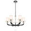 Emilea 6 - Light Glass Chandelier-21589794