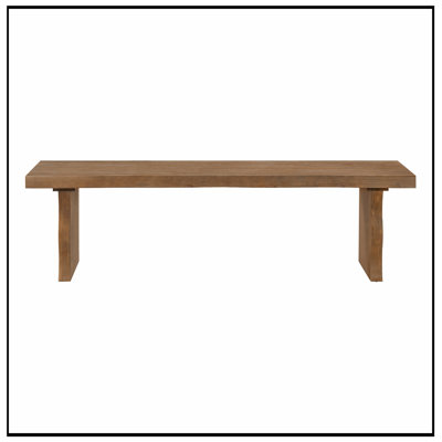 Wood Bench with sturdy legs