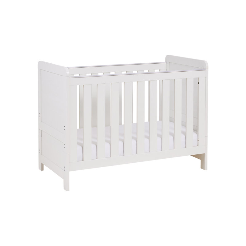 Caro Mini Cot Bed, White
