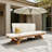 Versatile Outdoor Wooden Daybed Sofa for Relaxation and Social Gatherings-1663389701