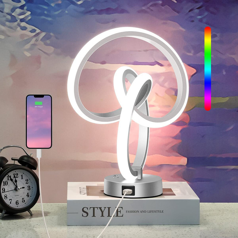 Desk Lamp, Silver