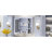 Blue Bathroom Mirror Cabinet - Concealed Storage, Adjustable Soft-close Hinges, Modern Style Door Hinge, Decor-1832967389
