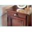 Table basse moderne en placage de bois de cerisier avec prise USB, porte-gobelet coulissant et amp; Armoire de rangement-121049639