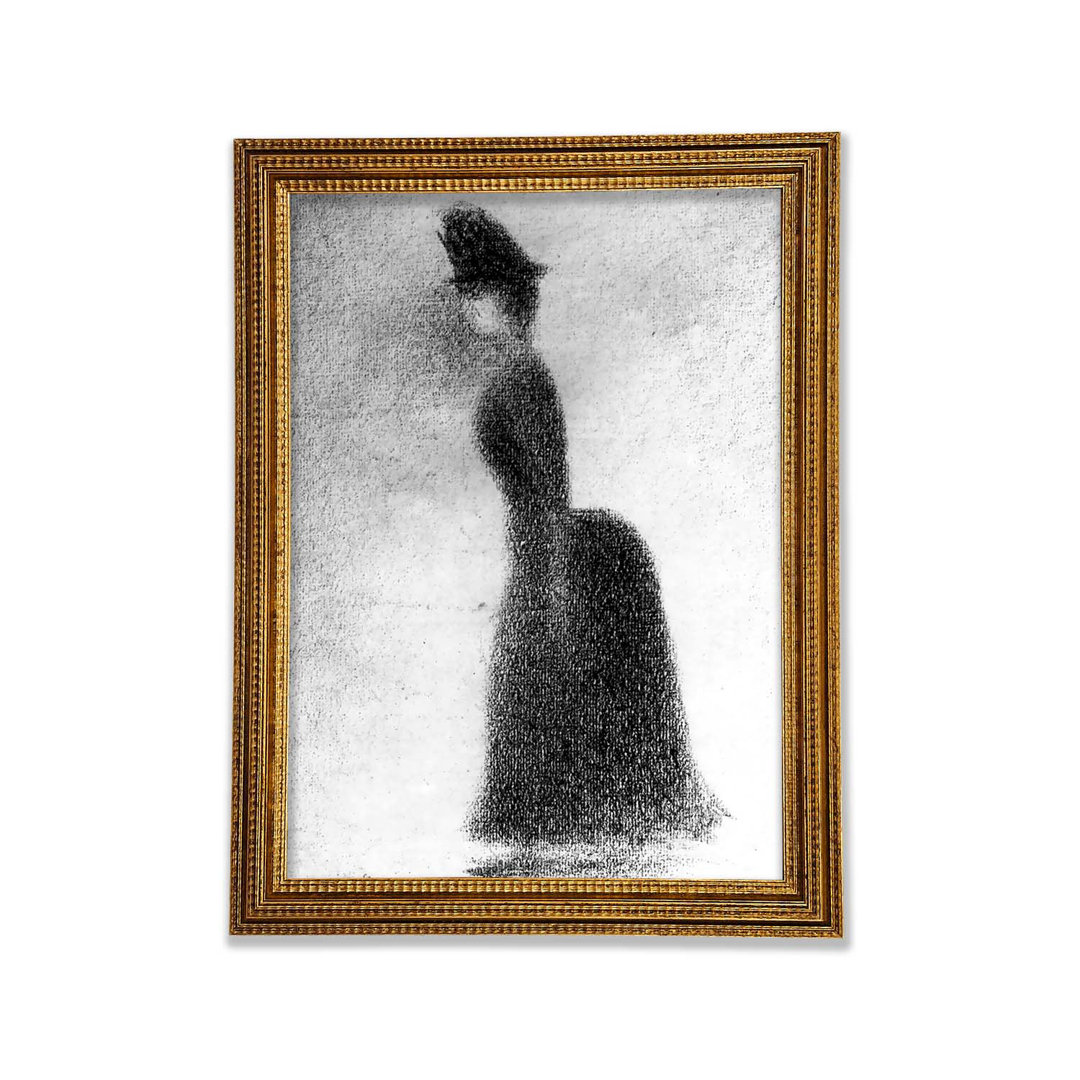 Frau von Seurat - Druck